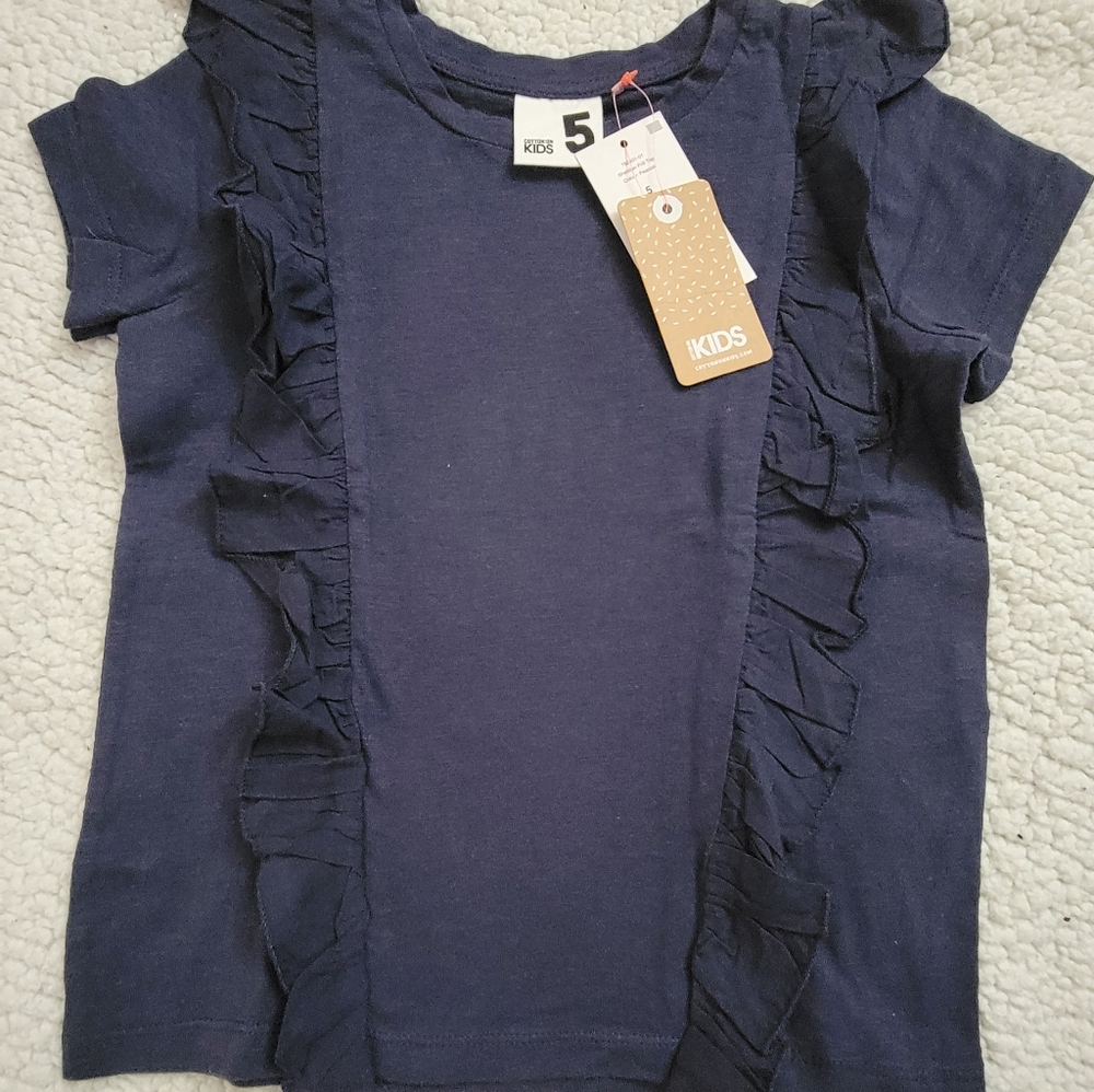 CottonOn kids size 5 Girls Navy Blue